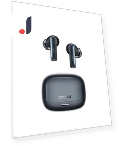 Wireless Headphones with Noise Cancellation — In-Ear Headphones, Baseus