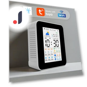 Wireless Weather Station with Temperature and Humidity Sensors — Home Climate Control, TOMTOP JMS