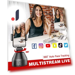 AI Smart Stabilizer Robot for Selfie Stick — Selfie Sticks, Skyfree