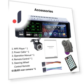 Car Stereo with Touch Screen — Car Installation Essentials, FYUU-autoparts