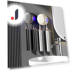 Compact Luxury Smart Toothbrush Holder — Travel Toothbrush Holders, Deals Depot