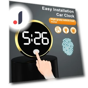 Digital Dashboard Clock — Clock, tongguang