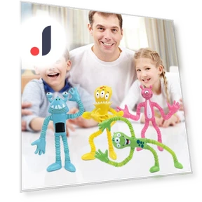 Educational Stretching Tube Robot Toy — Interactive Learning Devices, Lianchuang