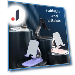 Foldable Metal Phone Stand — Stands, Auto Parts Decorate