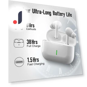 High Definition Stereo TWS Earbuds — In-Ear Headphones, Enjoy listening