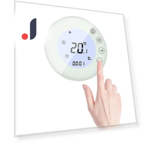 LCD Display Thermostat with Touch Button — Home Climate Control, happybuySE