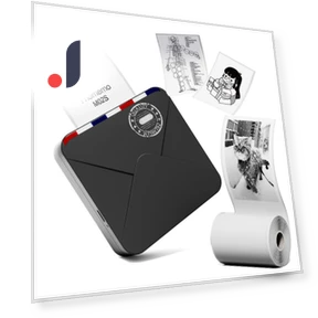 Mobile Smartphone Mini Thermal Label Writer — Dot Matrix, Phomemo