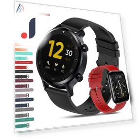 Silicone Watch Strap — Smartwatch Straps, WHOP-A1