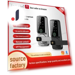Smart Bluetooth Lock for Wooden Doors — Biometric Security, TrendVibeCN