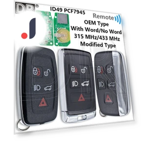 Smart Car Remote Key — Keyless Entry, Auto Parts Decorate