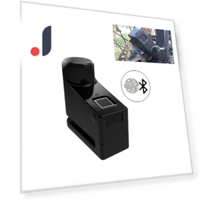Smart Disc Lock with Fingerprint — Locks, FYUU-autoparts