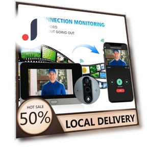 Smart Doorbell Peephole — Smart Home Security, The Romantics
