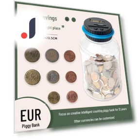 Smart Electronic Piggy Bank with Coin Counting — Savings & Piggy Banks, Best Electronics