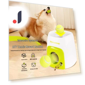 Smart Interactive Dog Tennis Ball Food Dispenser & Training Toy — Storage, TrendVibeCN