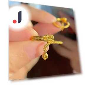 Smart Ring with Swinging Dragon Tail — Smart Rings, Wipon