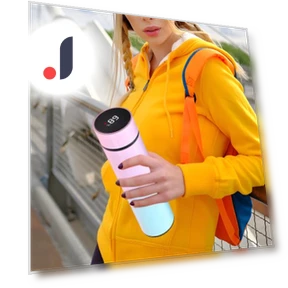 Smart Temperature Display Thermo Mug — Beverage Warmers, Talos