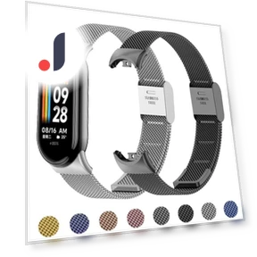 Stainless Steel Mesh Strap — Fitness Bands, j-3C