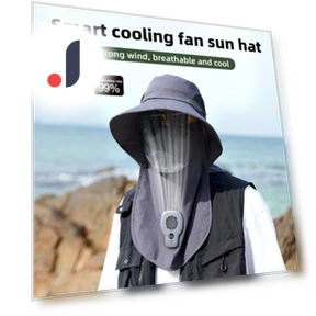 Sun Protection Hat with Smart Ventilation — Hats, dahaixin