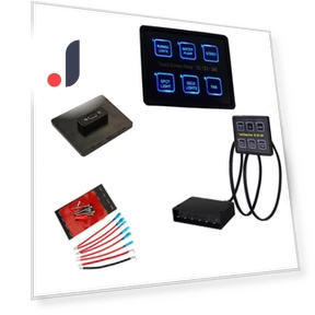 Universal 6-Key LED Touch Control Panel — Display Modules, loverapple