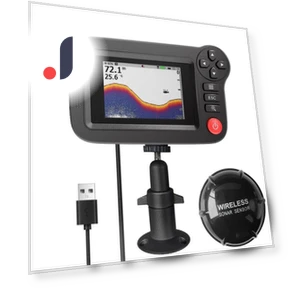 Wireless Sonar Fish Finder — Fishfinders, Lizard