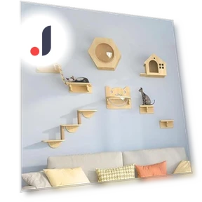 Wooden Suspension Bridge Cat Tower — , Japan Zen Mall