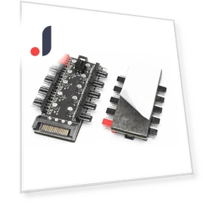 12V 4-Pin PWM Fan Controller Hub — Cooling Pads & Fans, feiyanautoparts
