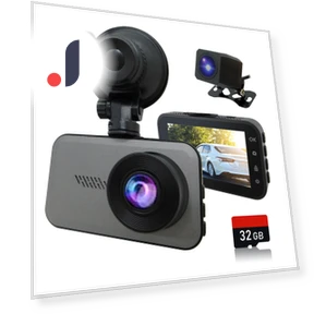 4K Dual Dash Cam — Dashboard Cameras, Kayomart