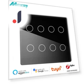 4x4 Brazil ZigBee Light Switch — Smart Home Modules, Melery