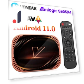 8K Smart TV Box — Ultra HD Media Players, Blackin