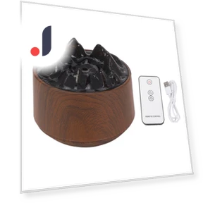 Desktop Colorful Flame Humidifier — Diffusers, OutsideWorld