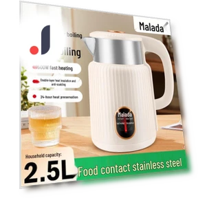 Electric Kettle with Double Wall and Smart Insulation — Kettles & Tea Machines, ElectroCN