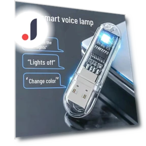 LED USB Night Light with Voice Control — Night Lights, Computer boost