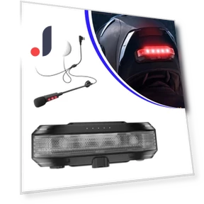 Motorcycle Helmet Signal Light — Helmets & Accessories, YJMP Auto Parts
