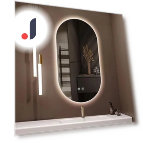Oval Smart Mirror for Bathroom — Mirrors, Vinde Home