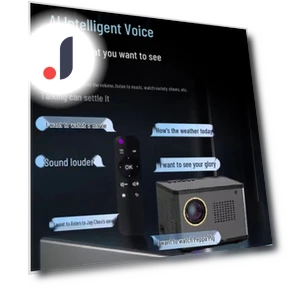 Portable Voice Projector HD Smart 5G — Home Theater Projectors, ElectroCN