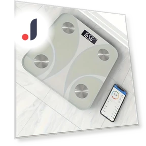 Professional Smart Bluetooth Body Fat Scale — Body Composition Analysis, Various wearables