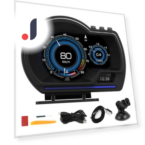 Projection Display OBD2+GPS Smart Gauge Car HUD — Navigation & GPS Accessories, TOMTOP JMS