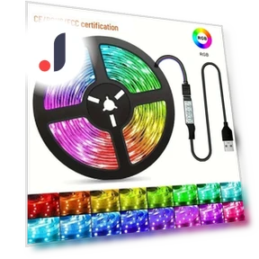 RGB LED Strip Kit with USB Control — LED Strips, AI Market