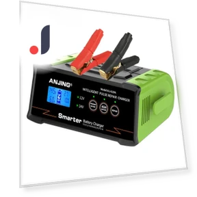 Smart Automatic Car Battery Charger — Chargers, JadeBamboo Chargers Warehouse