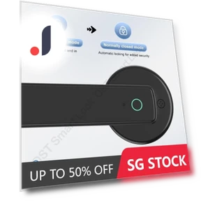 Smart Fingerprint Door Lock — Electromagnetic Security Locks, The Romantics