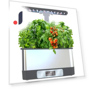 Smart Hydroponic System with LED Lighting — Germination Kits, yieryi Garden Tools