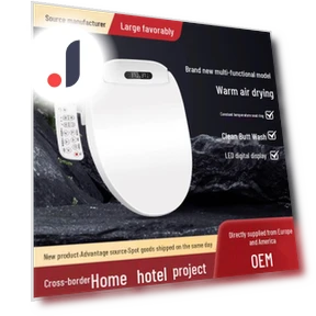 Smart Toilet Seat with Drying & Cleaning — Hand Dryers, ElectroCN