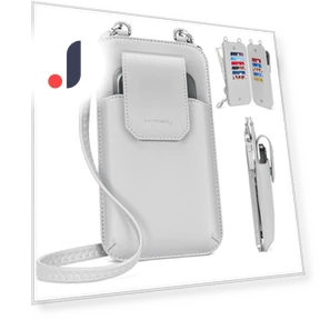 Smartphone Shoulder Bag with Removable Mobile Pouch — Crossbody, nuoku