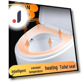 Waterproof Smart Toilet Seat with Heating — Bathroom Essentials, ElectroCN