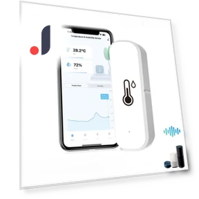 WiFi Temperature and Humidity Sensor — Home Climate Control, TopSky
