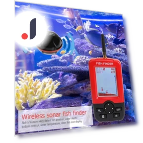 Wireless Fish Finder Depth Sensor — Fishfinders, Lizard