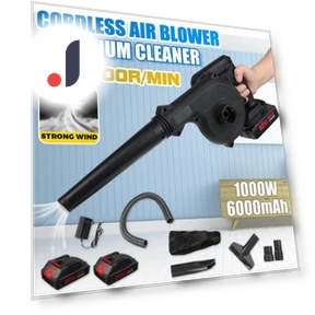 1000W 2-in-1 Cordless Electric Blower Vacuum — Leaf Blowers & Vacuums, Ideal Power Tool