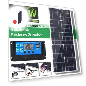 18W 200W Monocrystalline Solar Panel Dual 12V/5V DC Outdoor RV Rechargeable Kit — Renewable Energy Solutions, PRO Global