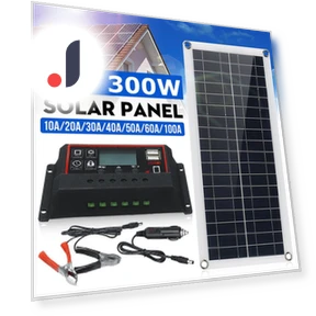 300W Portable Solar Panel Kit — Chargers, PRO Global