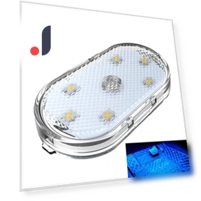 Car Ceiling Light with Touch Control and USB Charging — Light Kit, CosyHome